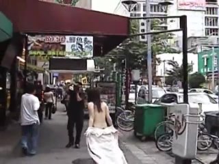 exhibitionism in japanese adventures of a naked girl around the city some sex
